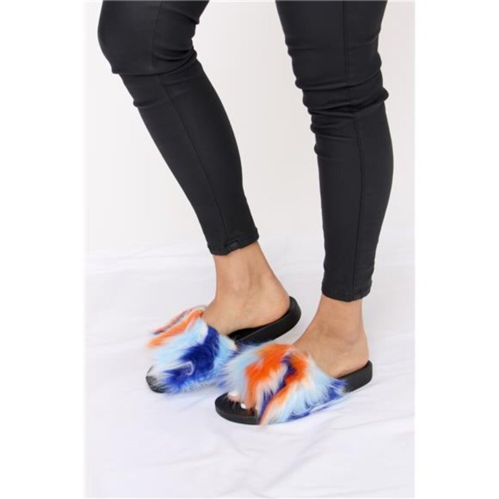 Forever‎ Link Plush Open-Toe Sandals - NWT - Picture 6 of 7